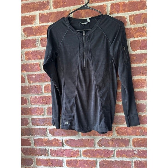 Athleta black‎ running jacket - Picture 1 of 7